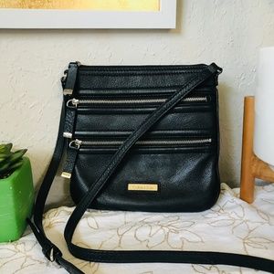 CALVIN KLEIN Crossbody Leather Shoulder Bag